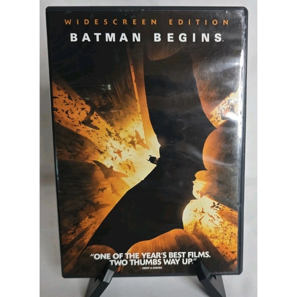 Batman Begins DVD Widescreen 2005 Christian Bale